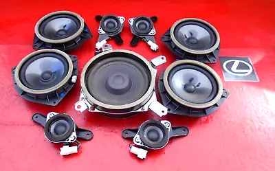 06 07 08 Lexus Is250 Oem Speakers Subwoofers With Brackets Pods Set X9 • $199.99