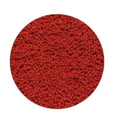 Scarlet Red- Microbeads (No Holes) 0.8mm - 1.2mm Caviar Beads • $1.48