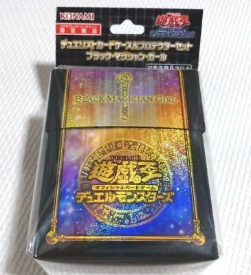 Yugioh Dark Magician Girl Sleeves And Deck Box (1 Box 100 Card Sleeves) • $34.26
