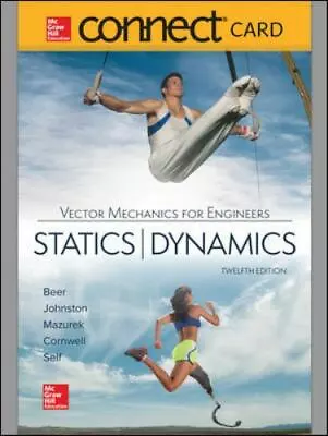 Connect 1 Semester Access Card For Vector Mechanics For Engineers: Statics And  • $36.82