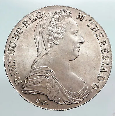 1780-2000 AUSTRIA Queen Maria Theresia Silver Thaler OLD Austrian Coin I90302 • $268.65