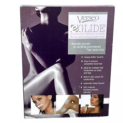 Verseo EGlide Home Electrolysis Hair Removal Roller - NEW & Sealed • $49.97