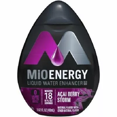 MiO Energy Acai Berry Storm Liquid Water Enhancer • $9.85