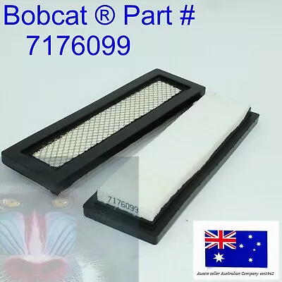 For 2 Bobcat AC Cabin Air Filter 7176099 T590 T595 T630 T650 T740 T750 T770 T870 • $30.18