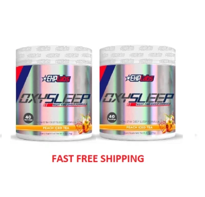 $128.90 • Buy Oxysleep Ehplabs Twin Pack Fat Burning Sleep 40 Serves  Oxy Sleep Oxyshred