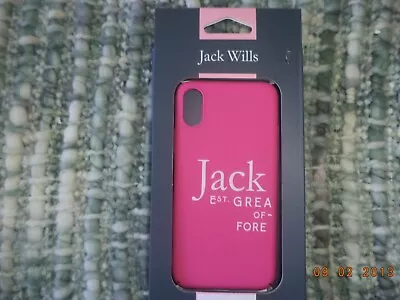 Jack Wills Phone Case For I Phone X/xs New In Box • £1.50