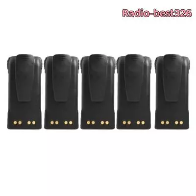 5pcs HNN9013D Li-ion Battery For GP328 GP380 HT750 HT1250 PRO9150 Two Way Radio • $118