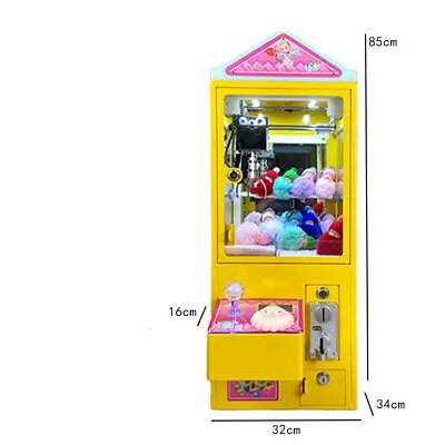 Mini Claw Crane Machine Candy Toy Grabber Catcher Carnival Charge Play Mall 220v • £482.49