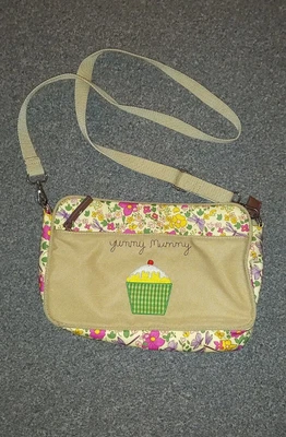 £7 • Buy Yummy Mummy By Pink Lining Mini Changing Bag & Mat. Cup Cake. Floral