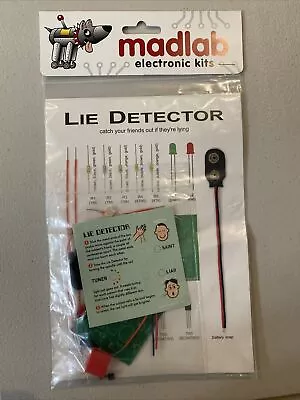 VELLEMAN MLP106 MadLab Lie Detector DIY Electronic Kit • £13.48