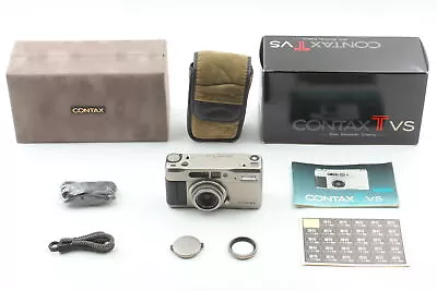 BOXED [Near MINT] Contax TVS Point Shoot 35mm Film Camera Case Strap From JAPAN • $843.45