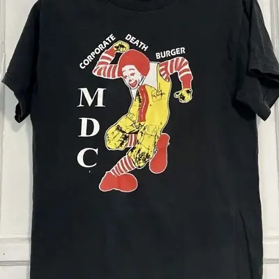 MDC PUNK ROCK BAND ALBUM BLACK T-shirt S-5xl CB1463 • $21.84