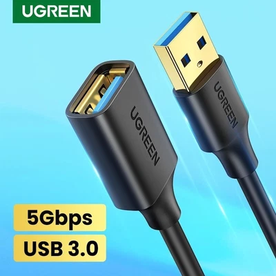 $14.95 • Buy USB 3.0 Extension Cable 5Gbps Super Speed USB Cable Data Transfer Charge Ugreen