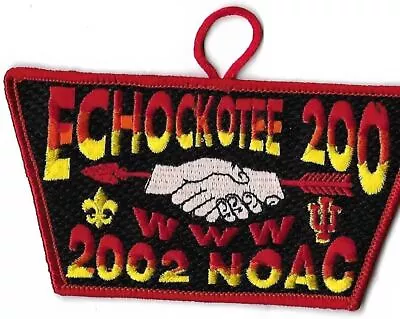 OA Lodge 200 Echockotee X-13 2002 NOAC • $7.95