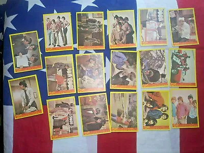 1967 MONKEES RAYBERT  B Series  Lot:  17 Cards Yellow • $21