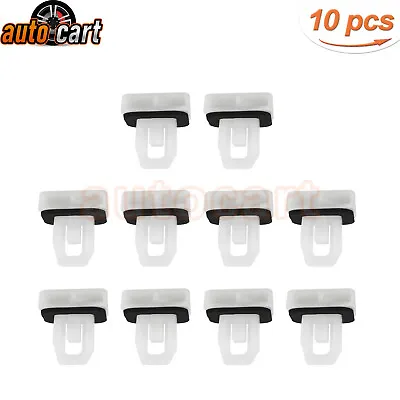 10 New For Lexus White Bumper Support Plastic Clips Fender Rx350 Ls460 Es350 Is • $6.99
