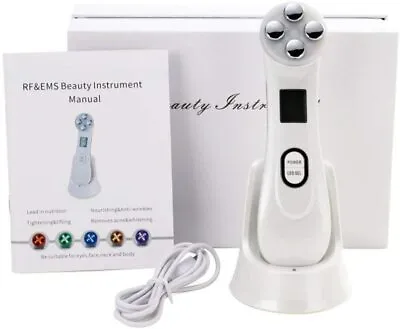 Mesotherapy Electroporation RF Radio Frequency Face LED Photon Skin Care Device • $13.11