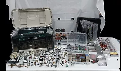 $800 • Buy Large Estate Star Wars X-Wing Miniatures Game Collection! Ships, Dice, CARDS ++