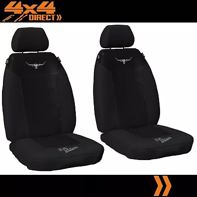 1 Row Custom Rm Williams Mesh Seat Covers For Toyota Landcruiser Sahara 83-85 • $349