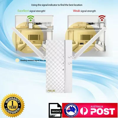 $30 • Buy Asus RP-AC66 AC1750 WiFi Extender Booster AP Repeater