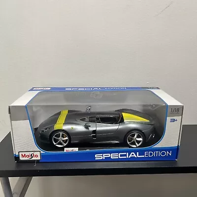 Ferrari Monza SP1 -Maisto Special Edition 1:18 Scale • $44.50