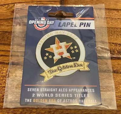 Houston Astros 2024 Opening Day FRONT OFFICE STAFF ONLY Lapel Pin 3/28/2024 • $38.99