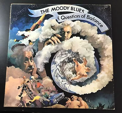 The Moody Blues – A Question Of Balance Vinyl LP Record (THS 3) 1970 G/VG+ • $9.99