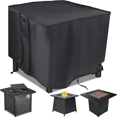 32 Inch Square Fire Pit Cover For Outdoor Gas Fireplace • $35.97