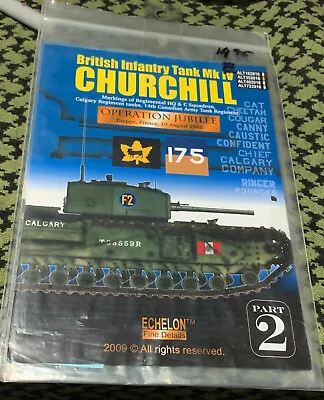 Dieppe Churchills Op Jubilee Echelon 1/35 Alt352016 Free Usa Shipping • $17.95