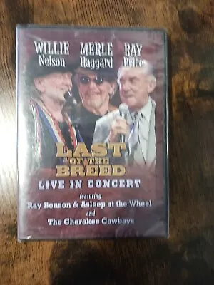 Willie Nelson - Willie Nelson Merle Haggard Ray Price: Last Of The Breed: Live • $22.50