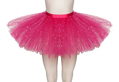 £11.50 • Buy Sparkly Sequin Dance Ballet Tutu Skirt Girls & Ladies Sizes By Katz All Colours