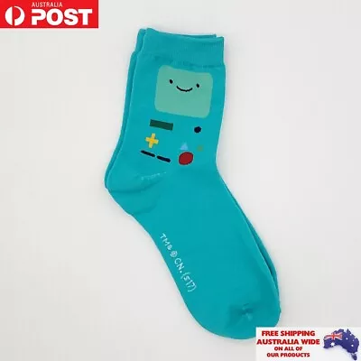 BMO Adventure Time Socks Clothing Boy Girls Kids Unisex Shoe Birthday Xmas Gift • $13.95