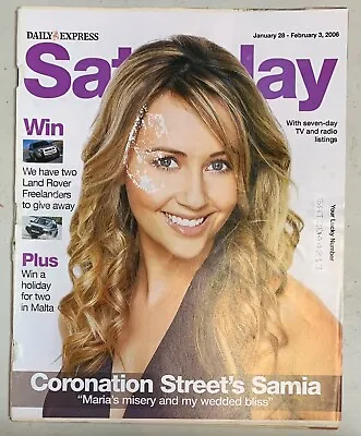 SATURDAY Mag 28/01/2006 SAMIA GHADIE Stephen Tompkinson Gene Simmons Phil Cool • £14.99