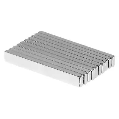 2 X 1/4 X 1/8 Inch Neodymium Rare Earth Bar Magnets N42 (10 Pack) • $16.99