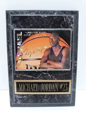 Michael Jordan Retirement Card 1993 Plaque Field Of Dreams • $7.99