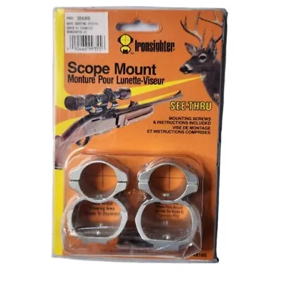 Holden Ironsighter See Thru Scope Mount-355SS- Fits White  91 Muzzleloader NEW! • $15.98