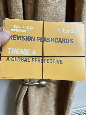 Tutor2u  A-level Economics Revision Flashcards Bn Theme 2 • £4.50