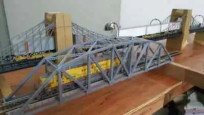 3d Printed 145 Ft Steel Arched Truss Bridge HO SCALE • $151.68