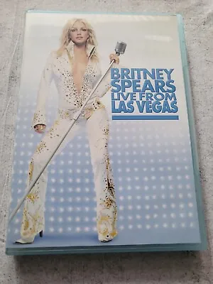 Britney Spears - Live From Las Vegas DVD Japanese (Region-2)  (Bonus) Postcard  • $49