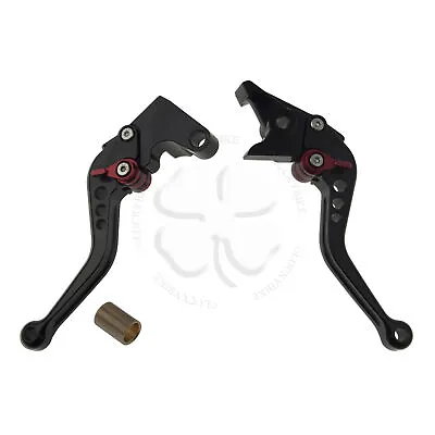 CNC Shorty Brake Clutch Levers Black For Yamaha YZF R6 99-04 R1 R6s Handle Hand • $29.99