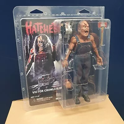 Neca Hatchet Victor Crowley 8  Inch Clothed Action Figure Doll Retro Mego New • £79.90