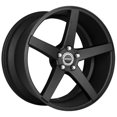 Strada S35 Perfetto 20x8.5 5x4.5  +35mm Matte Black Wheel Rim 20  Inch • $271.25