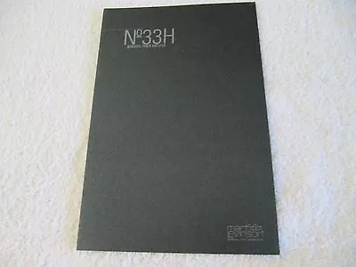 Mark Levinson 33H Deluxe Brochure  4 Pages Plus Cover • $25