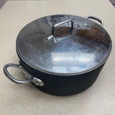 Vintage MAGNALITE  GHC PROFESSIONAL  5 Qt  4.5 L  Stock Pot  Dutch Oven Pan Lid • $54.95