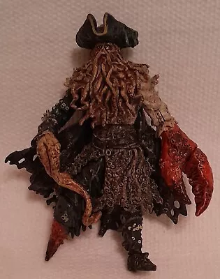 Disney Pirates Of The Caribbean Dead Man's Chest DAVY JONES 4  Zizzle Figure • £4.50