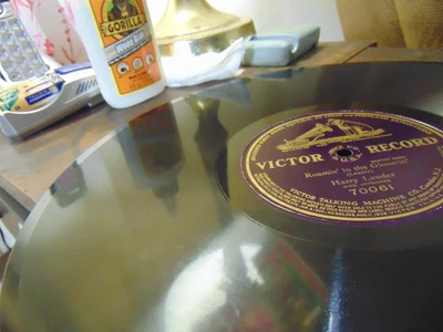 $12.95 • Buy 78RPM 12  Victor (Single Sided) Harry Lauder - Roamin' In The Gloamin' Clean VV+