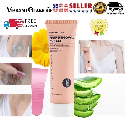 $10.85 • Buy Natural Permanent Hair Removal Cream Painless Stop Hair Growth Inhibitor Remover