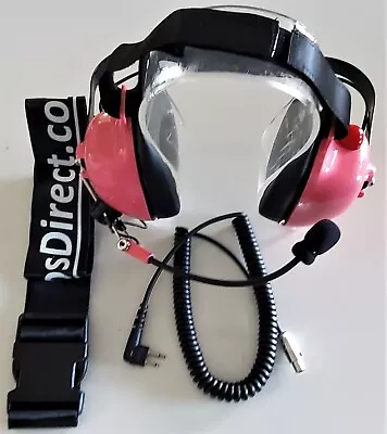 Racing Headset Pro 50 Carbon X Pink Series  Motorola Cord Free Belt • $139.99