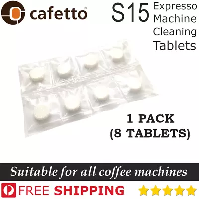 8 X BREVILLE Espresso Coffee Machine Cleaning Tablets Cleaner Cafetto Cleano • $18.72