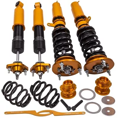 Maxpeedingrods Adjustable Coilover Struts Springs Kit For BMW E46 3 Series 98-05 • $238